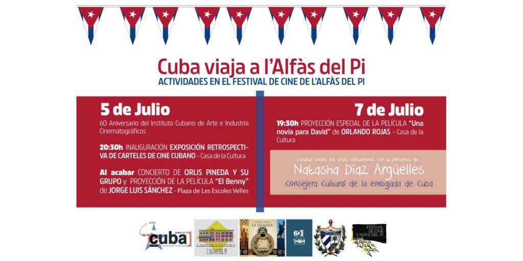  Mañana arranca el 31 Festival de Cine de l’Alfàs con una noche dedicada a Cuba y el 40 aniversario del Cine Roma