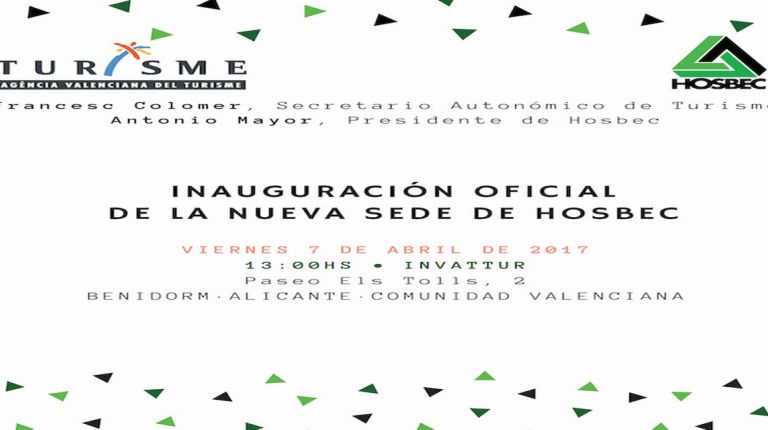  Acto de inauguración Nuevas oficinas de Hosbec en Invattur   Viernes 7 de abril 2017