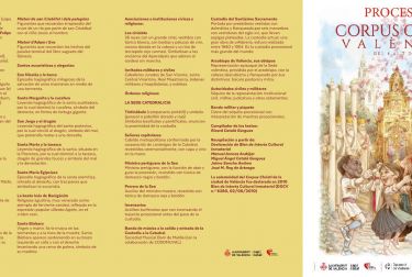 El Corpus Christi celebra su 700 aniversario con cuatro días de actos que ponen en valor siete siglos de historia, fe, tradición y patrimonio cultural en València