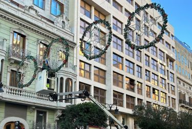 Un espectáculo de música, pólvora y más elementos de iluminación protagonizarán el encendido de las luces de Navidad de València
