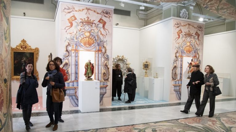 La exposición de arte sacro de la Diputación La Llum de la Memòria encara su recta final en Castelló con cifra récord de visitantes