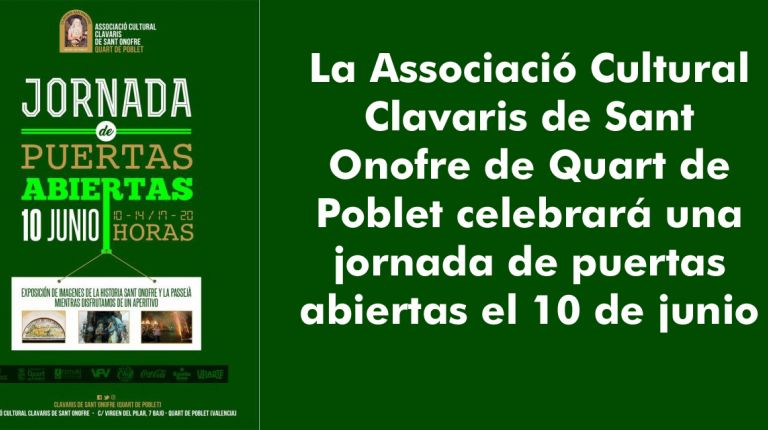 JORNADA DE PUERTAS ABIERTAS CLAVARIS DE SANT ONOFRE