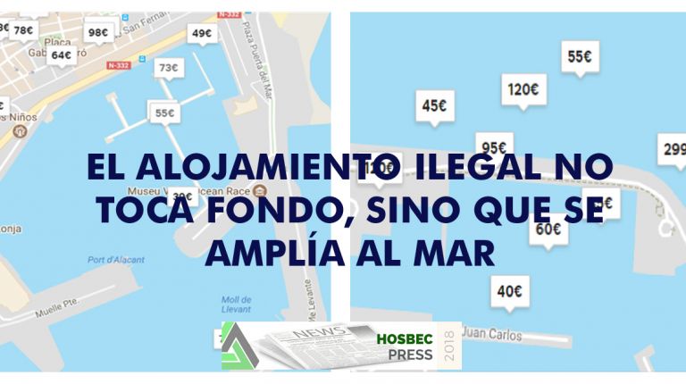 EL ALOJAMIENTO ILEGAL NO TOCA FONDO, SINO QUE SE AMPLÍA AL MAR.