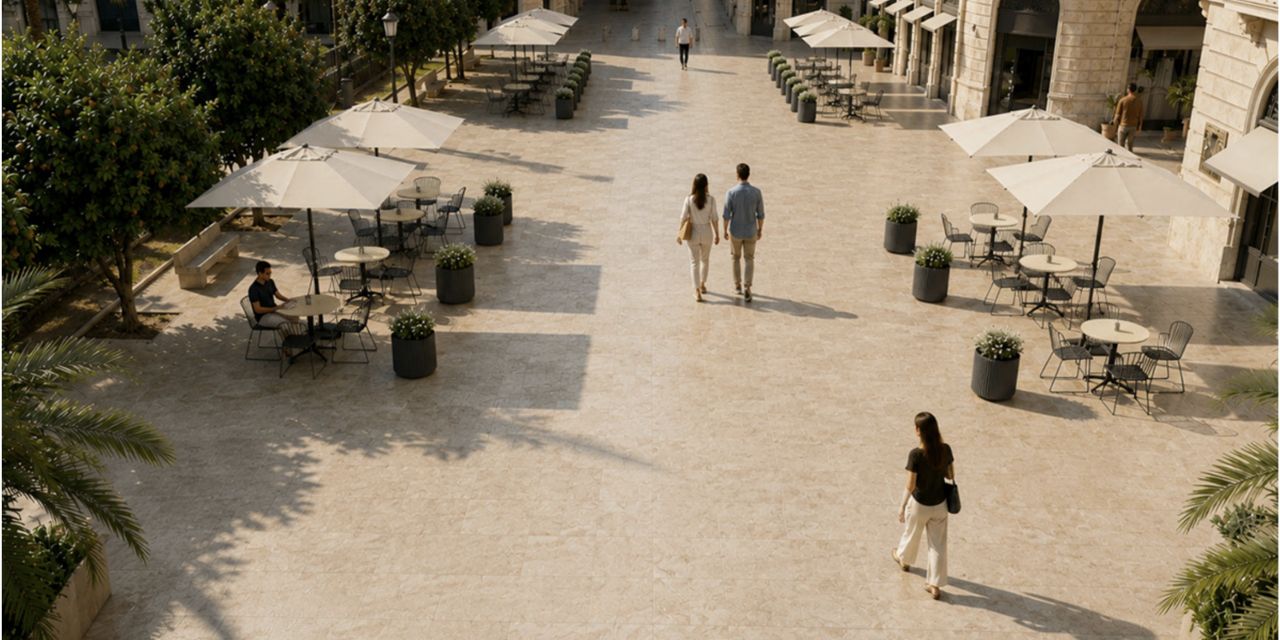  València estudia renovar la imagen comercial y hostelera de la plaza del Ayuntamiento