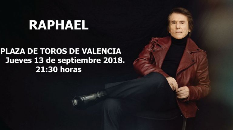 RAPHAEL vuelve a valencia el 13 de Septiembre