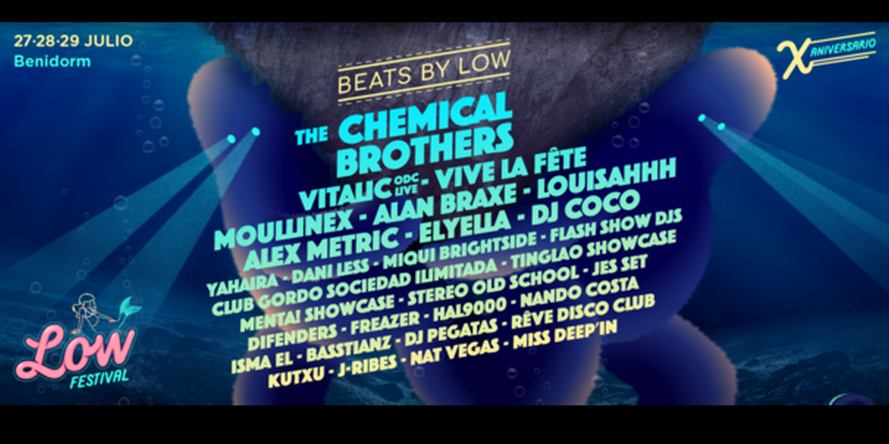  Low Festival redobla su apuesta por la electrónica con Beats by Low