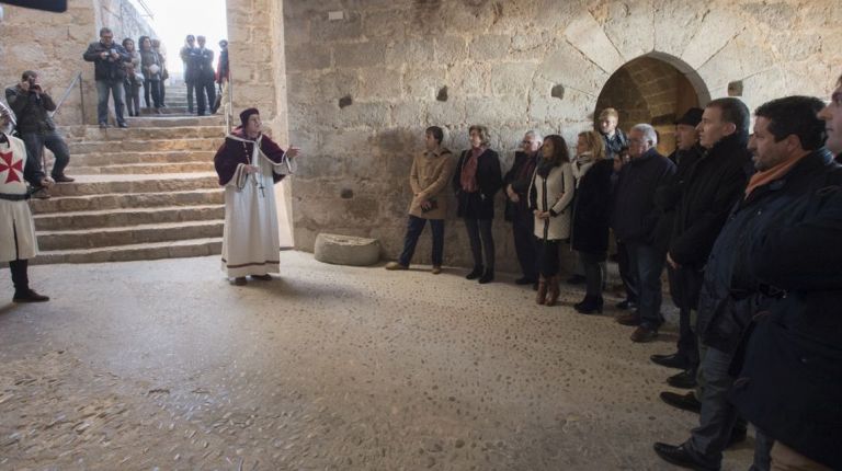 La Diputación de castellón estrena las visitas teatralizadas del Castillo de Peñíscola 