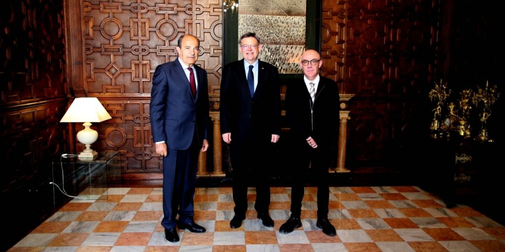  Puig recibe en audiencia al presidente del CERMI de la Comunitat Valenciana