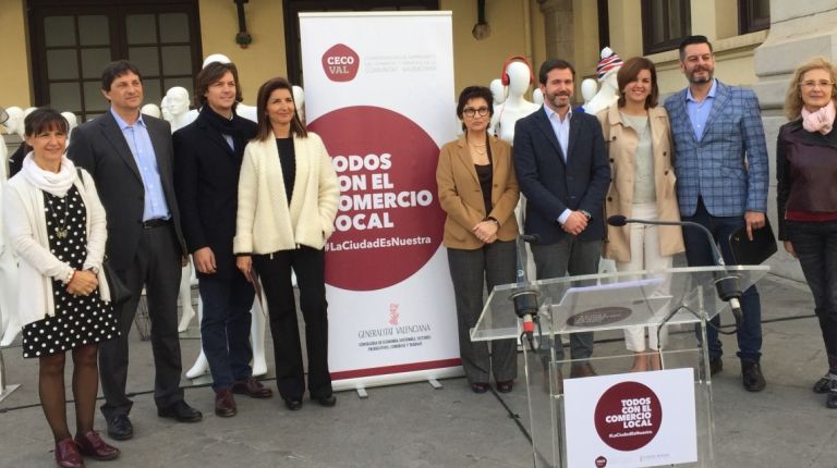 El Ayuntamiento respalda la campaña “Todos con el comercio local” de la Confederación CECOVAL