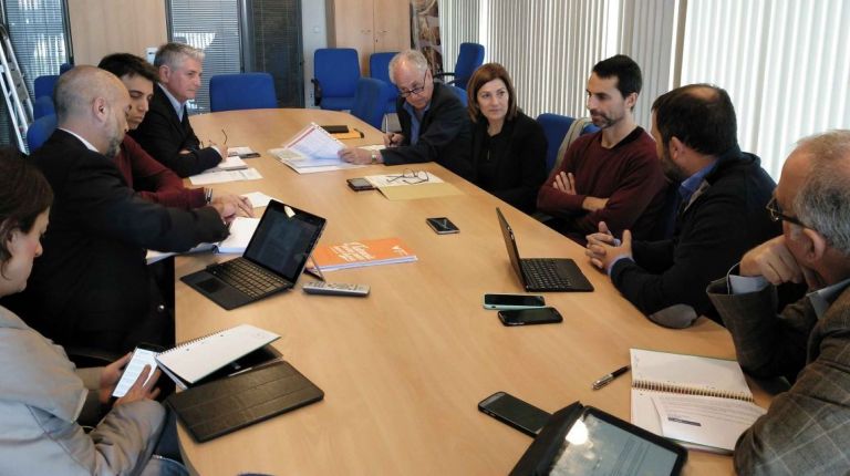 El Comité de Dirección del Maratón de València se reúne en la Fundación Deportiva Municipal.