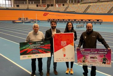 Las renovadas instalaciones del Velódromo Luis Puig se estrenan con tres grandes pruebas de atletismo en pista cubierta