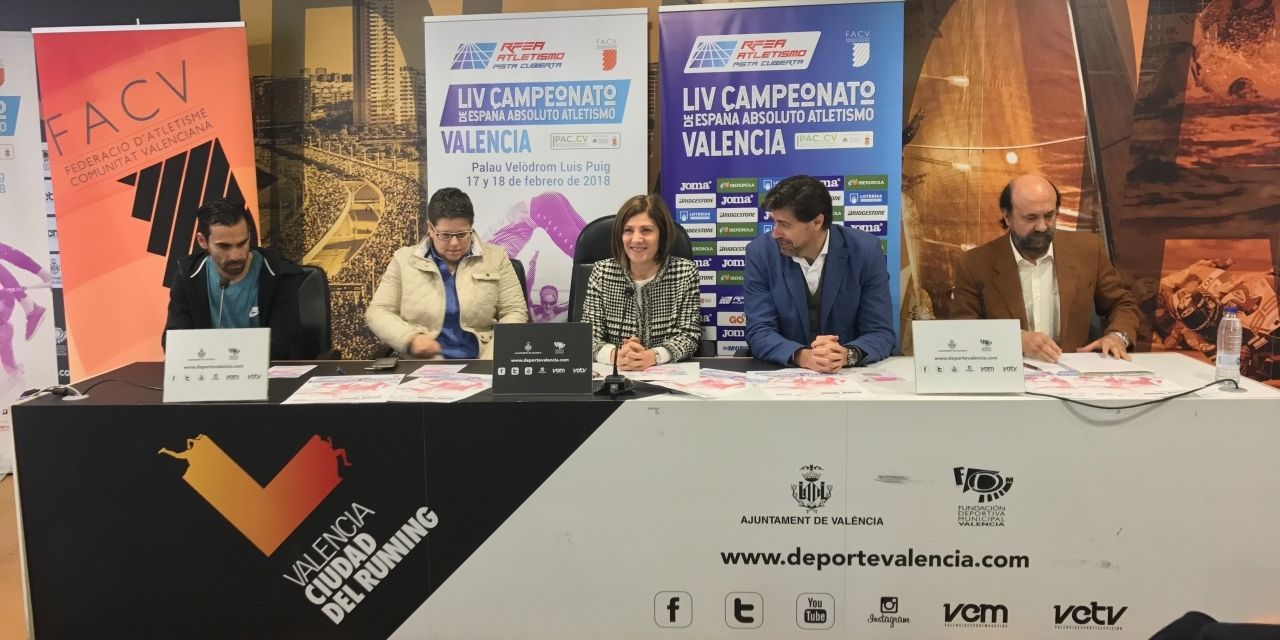   VALÈNCIA CELEBRA ESTE FIN DE SEMANA EL CAMPEONATO DE ESPAÑA ABSOLUTO DE ATLETISMO EN PISTA CUBIERTA