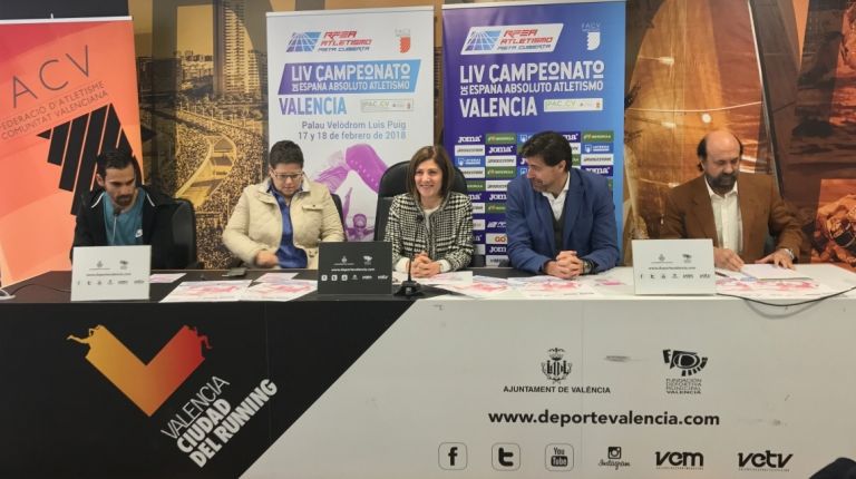  VALÈNCIA CELEBRA ESTE FIN DE SEMANA EL CAMPEONATO DE ESPAÑA ABSOLUTO DE ATLETISMO EN PISTA CUBIERTA