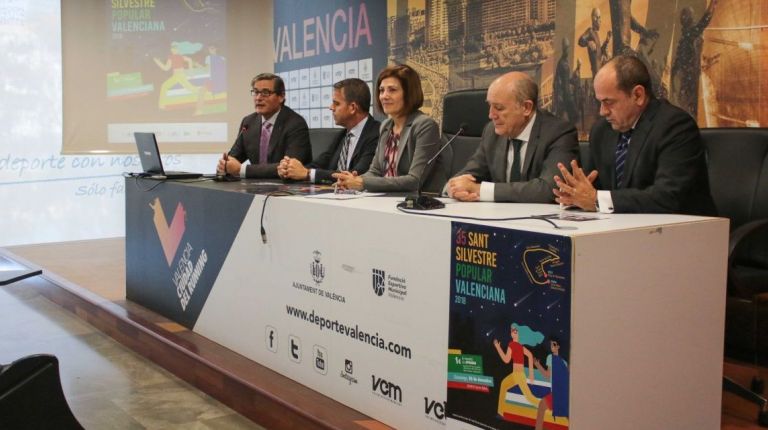 EL AYUNTAMIENTO PRESENTA LA 35ª EDICIÓN DE LA SAN SILVESTRE POPULAR VALENCIANA