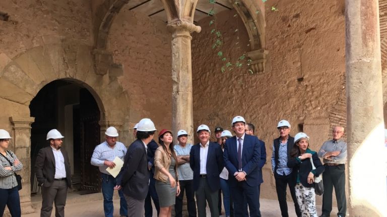 Moragues avanza que este verano las obras de la II Fase del Palau de Betxí estarán acabadas y los espacios abiertos al público 
