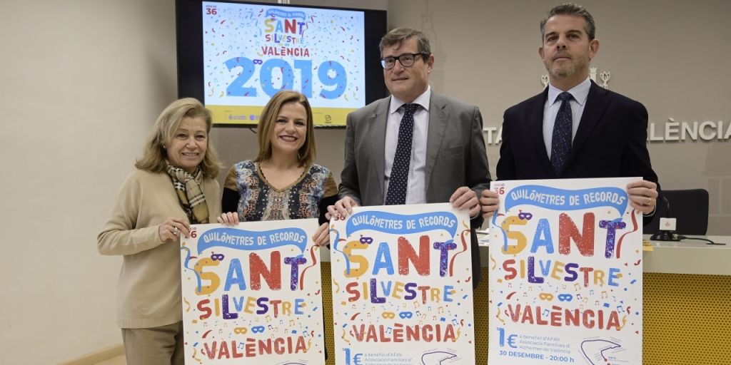  Más de 17.0000 corredores y corredoras despedirán el 2019 en la 36ª san silvestre popular valenciana 