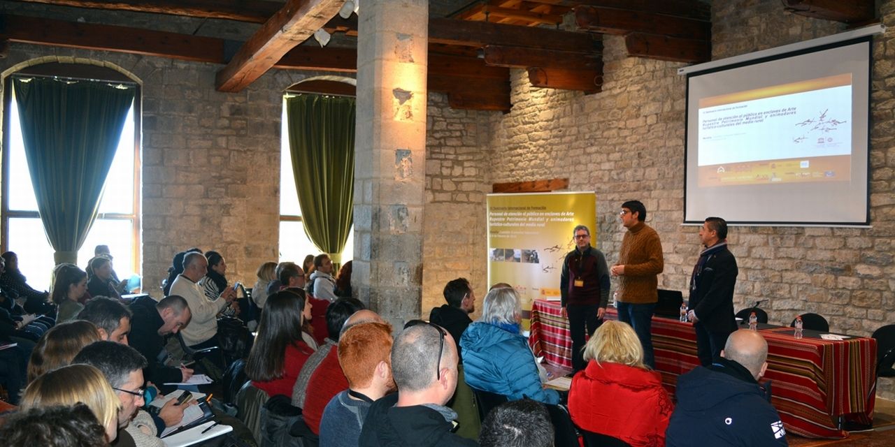  Éxito del III Seminario Internacional de Formación sobre el arte rupestre en Morella