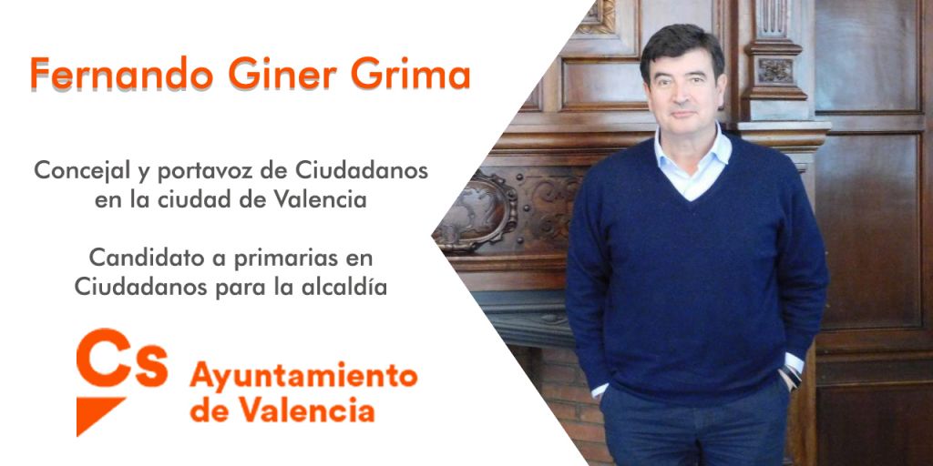  A Fernando Giner le gustaría dejar como legado una ciudad “donde las personas tengan oportunidades y donde se cierre el pancatalanismo”