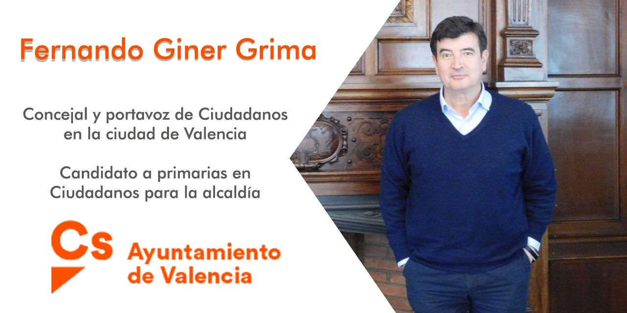  A Fernando Giner le gustaría dejar como legado una ciudad “donde las personas tengan oportunidades y donde se cierre el pancatalanismo”