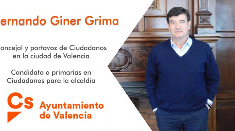 A Fernando Giner le gustaría dejar como legado una ciudad “donde las personas tengan oportunidades y donde se cierre el pancatalanismo”