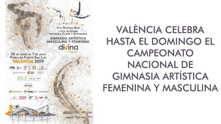 VALÈNCIA CELEBRA HASTA EL DOMINGO EL CAMPEONATO NACIONAL DE GIMNASIA ARTÍSTICA FEMENINA Y MASCULINA