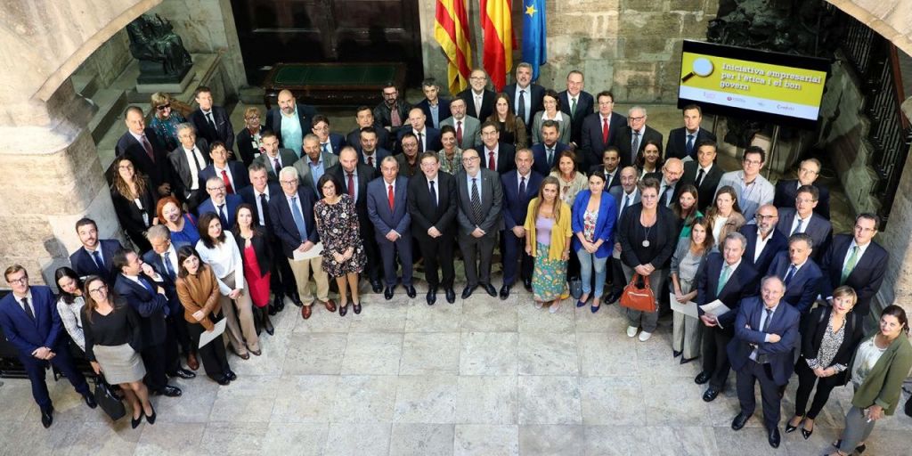  Puig reconoce la apuesta de las empresas valencianas por la ética y la responsabilidad social