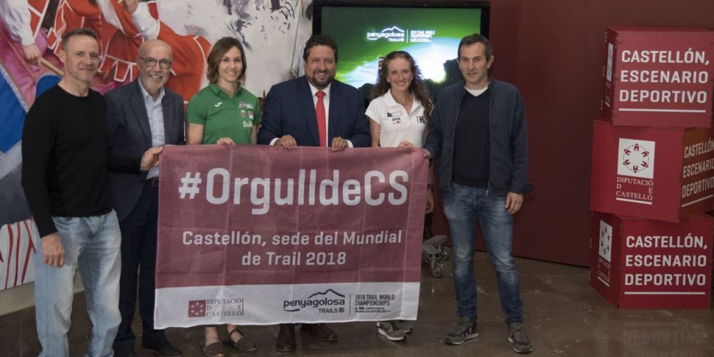  La Diputación implica a los deportistas castellonenses en el spot del Mundial de Trail del próximo 12 de mayo