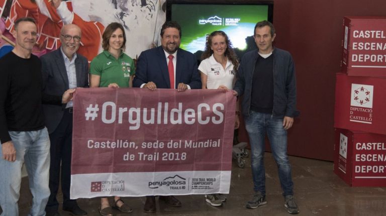La Diputación implica a los deportistas castellonenses en el spot del Mundial de Trail del próximo 12 de mayo