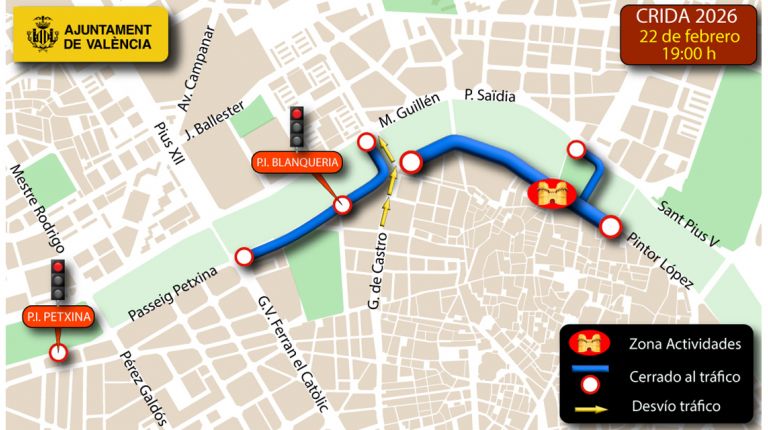 Tráfico organiza dispositivos especiales este fin de semana con motivo de la Crida y del València Duatlón By Mtri